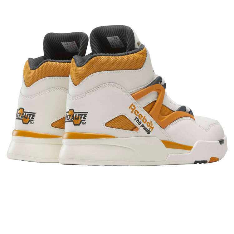 Reebok Pump Omni Zone II Basketball Shoes White/Orange US Mens 7 / Womens 8.5, White/Orange, rebel_hi-res