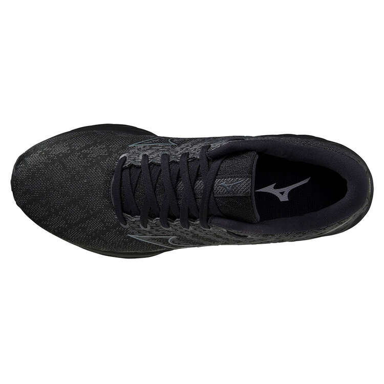 Mizuno Wave Inspire 19 Mens Running Shoes, Black, rebel_hi-res