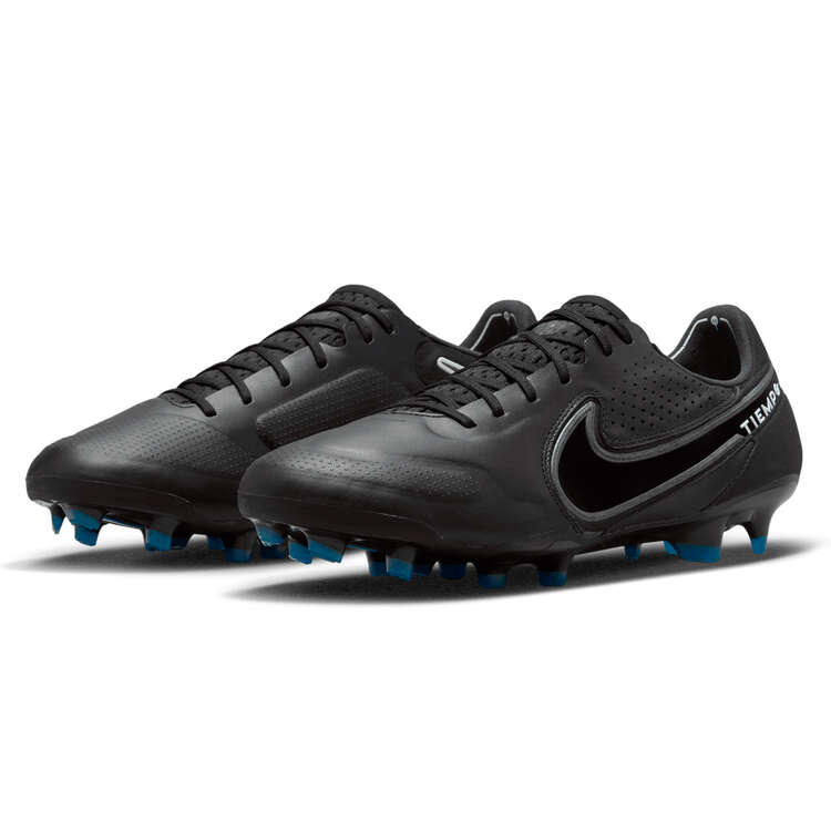 Nike Tiempo Legend 9 Elite Football Boots Black/Grey US Mens 7 / Womens 8.5, Black/Grey, rebel_hi-res