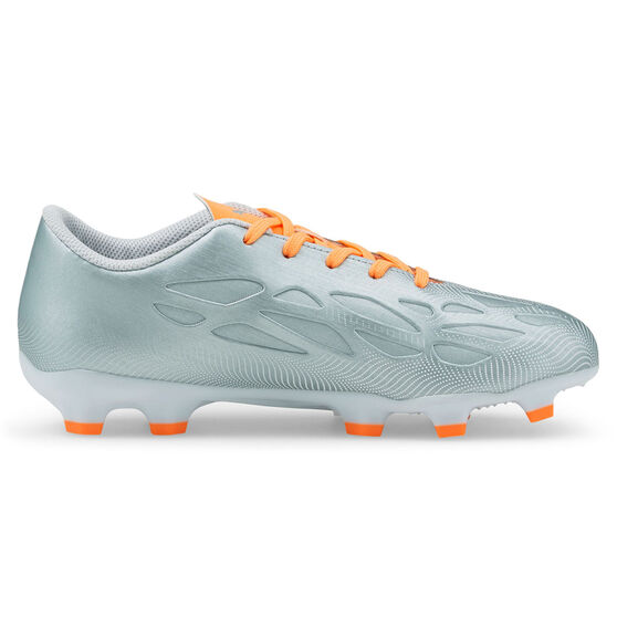 Puma Ultra 4.4 Kids Football Boots, Silver/Orange, rebel_hi-res