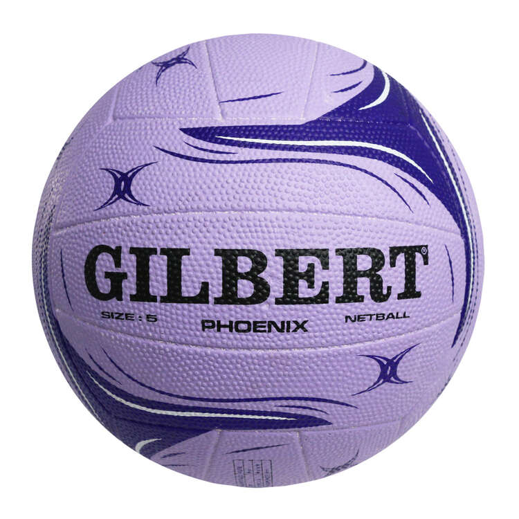 Gilbert Phoenix Netball Purple 4, Purple, rebel_hi-res
