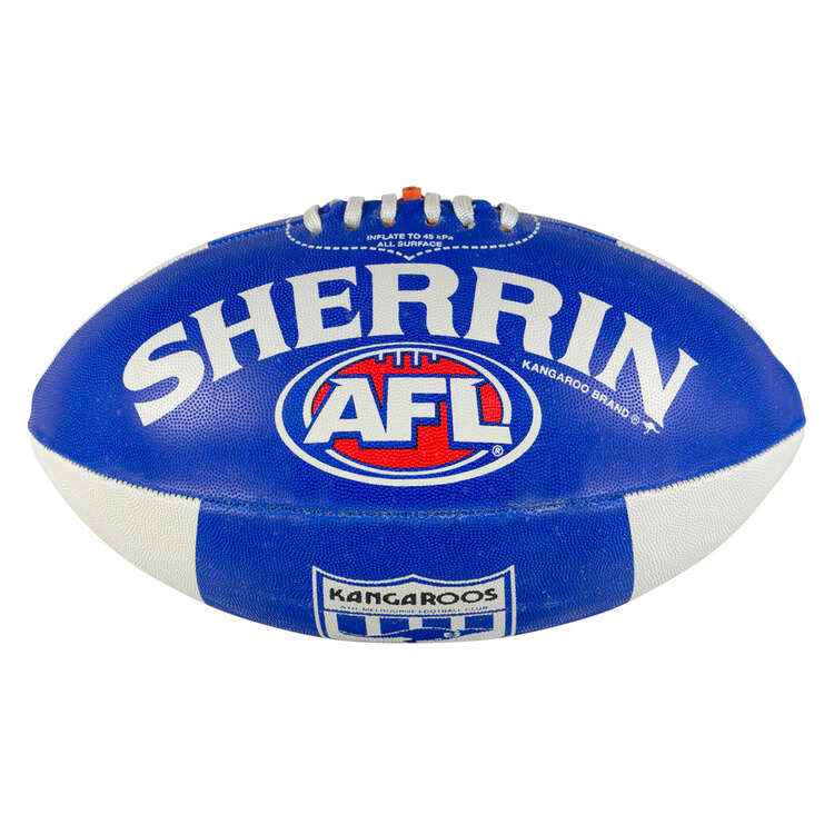 Sherrin North Melbourne Kangaroos 1st 18 Australian Rules Ball, , rebel_hi-res