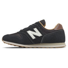 New Balance 373 v2 Mens Casual Shoes Black/White US 7, Black/White, rebel_hi-res