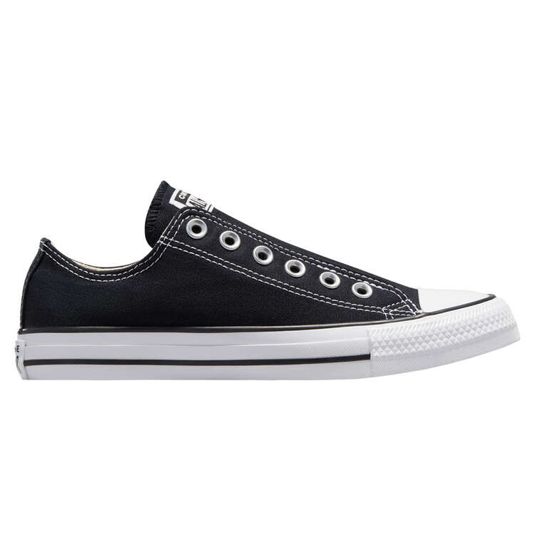 Converse Chuck Taylor All Star Slip On Low Womens Casual Shoes Black/White US 6, Black/White, rebel_hi-res
