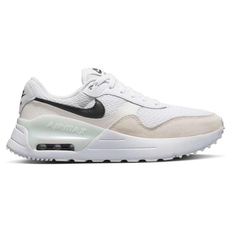 Nike Air Max SYSTM Womens Casual Shoes, White/Black, rebel_hi-res
