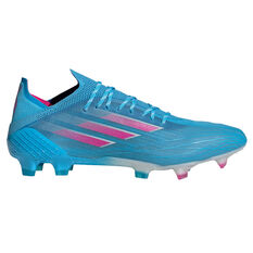 adidas X Speedflow .1 Football Boots Blue/Pink US Mens 6 / Womens 7, Blue/Pink, rebel_hi-res