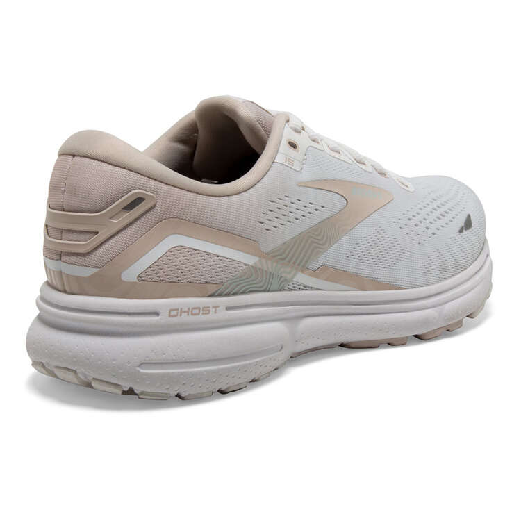 Brooks Ghost 15 Womens Running Shoes, Beige, rebel_hi-res