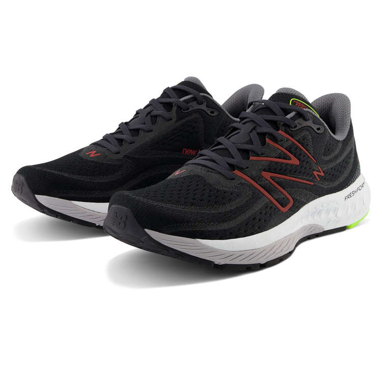 New Balance 880 V13 Mens Running Shoes, Black/Red, rebel_hi-res