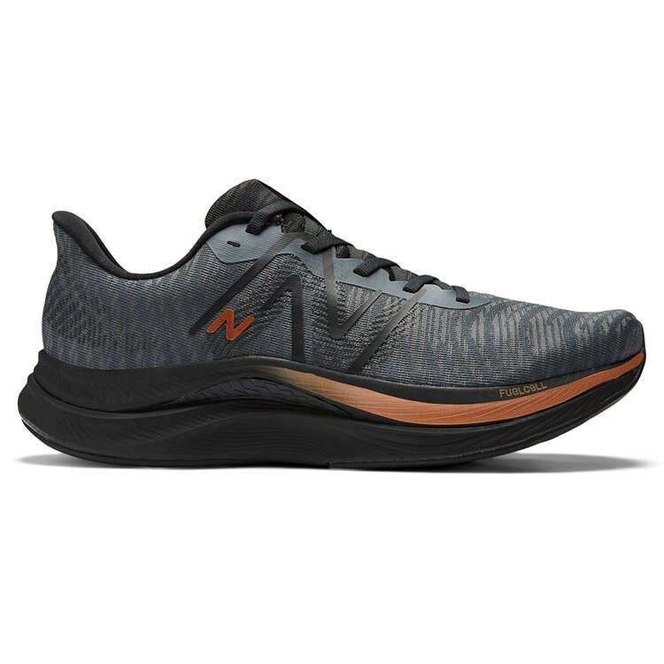 New Balance FuelCell Propel v4 Mens Running Shoes, Black/Gold, rebel_hi-res