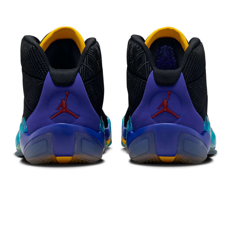 Air Jordan 38 Aqua Basketball Shoes, Black/Multi, rebel_hi-res
