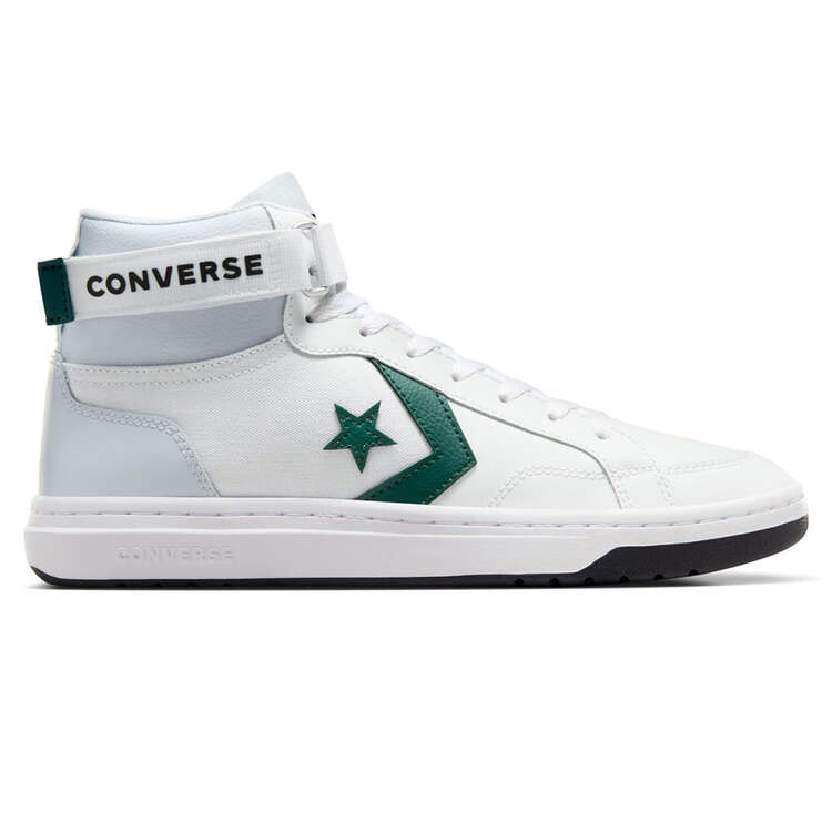 Converse Pro Blaze v2 Mens Casual Shoes White/Green US 7, White/Green, rebel_hi-res