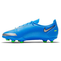 Nike Phantom GT Club Kids Football Boots Blue US 5, Blue, rebel_hi-res