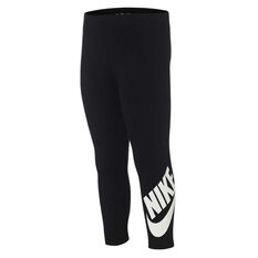 Nike Girls Sportswear Leg A See Tights Black 4, Black, rebel_hi-res