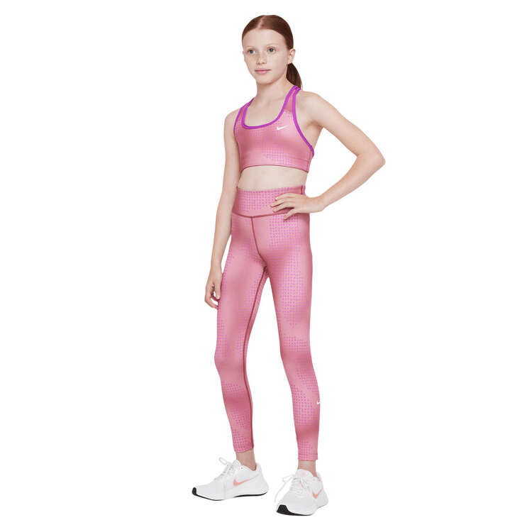 Nike Girls Dri-FIT SE Plus One Tights Print XL