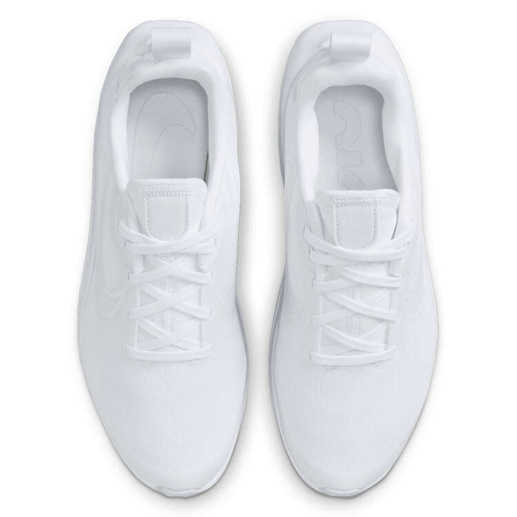 Nike Air Zoom Arcadia 2 GS Kids Running Shoes, White/Silver, rebel_hi-res
