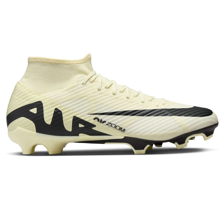 Nike Zoom Mercurial Superfly 9 Academy Football Boots, Yellow/Black, rebel_hi-res