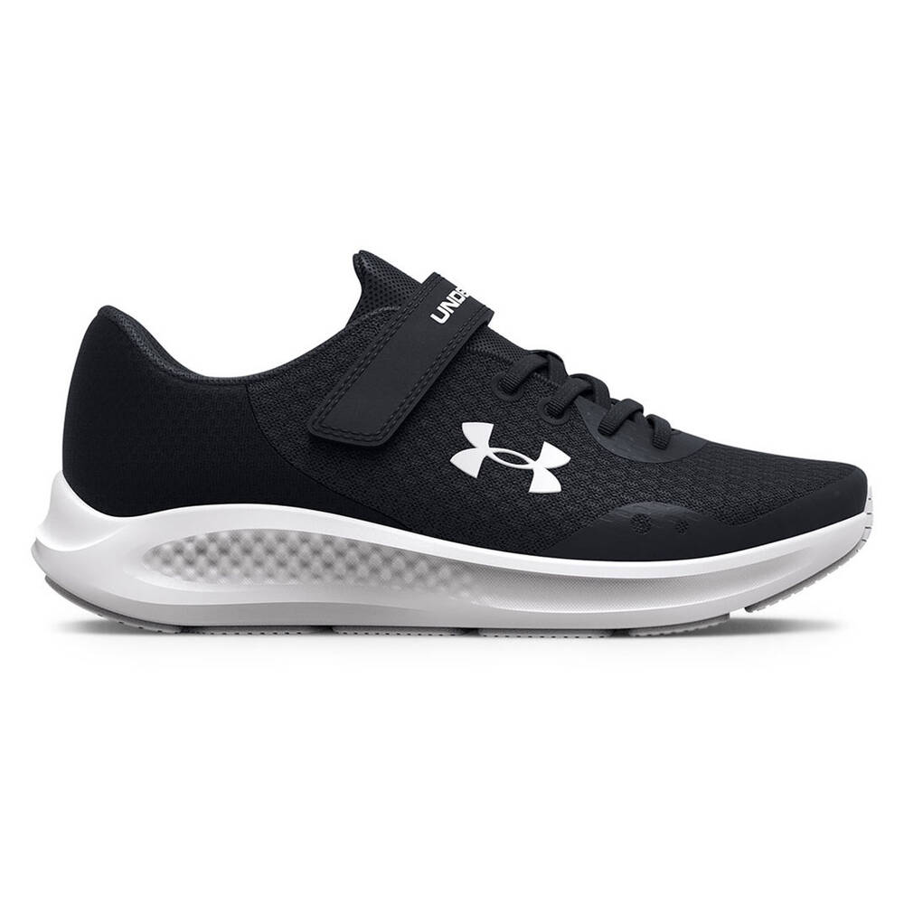 Under Armour Charged Pursuit 3 PS Kids Running Shoes Black/White US 13 ...