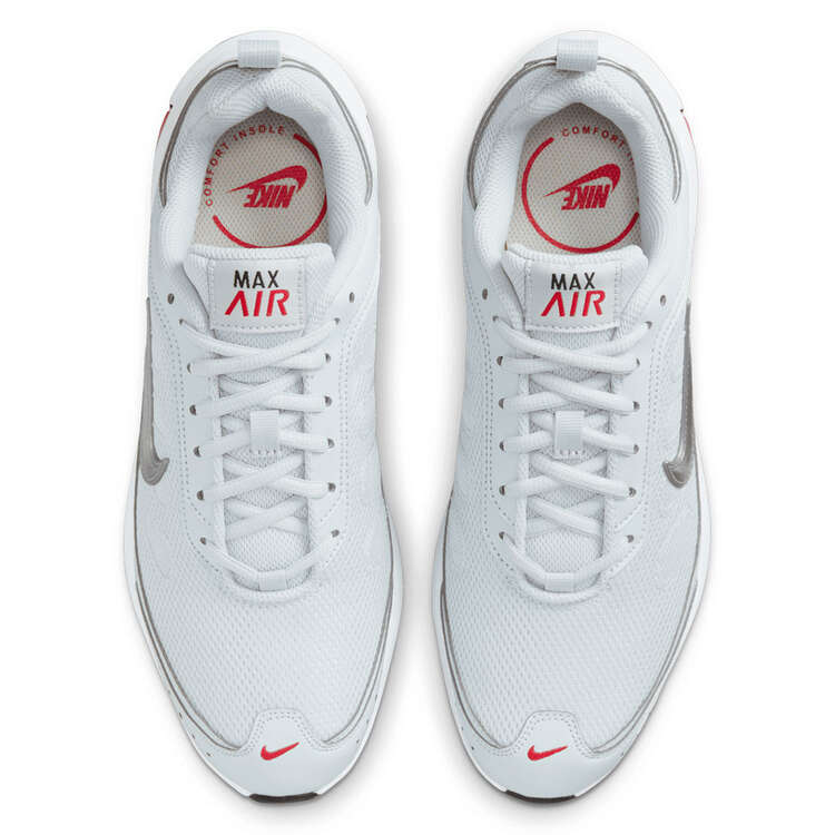 Nike Max AP Mens Casual Shoes Grey/Red US 9 | Rebel Sport