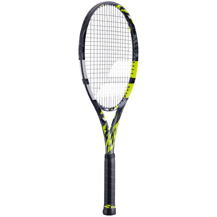 Babolat Pure Aero Tennis Racquet Black 4 3/8 inch, Black, rebel_hi-res