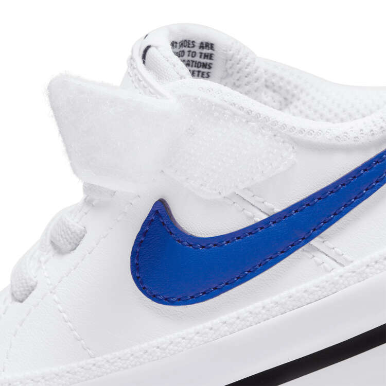 Nike Court Legacy Toddlers Shoes, White/Blue, rebel_hi-res