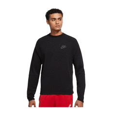Nike Mens Sportswear Tech Fleece Sweatshirt Black XS, Black, rebel_hi-res