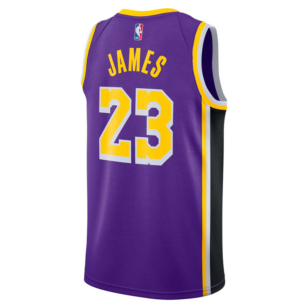 Nike Los Angeles Lakers Lebron James 2020/21 Mens Statement Edition ...
