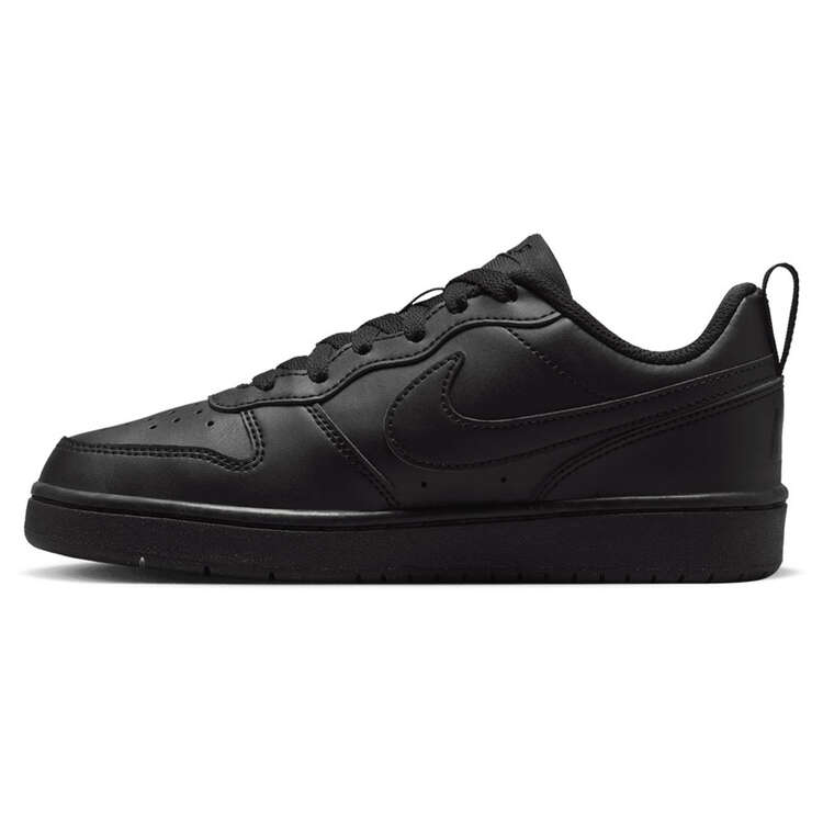 Nike Court Borough Low Recraft GS Kids Casual Shoes Black US 4, Black, rebel_hi-res