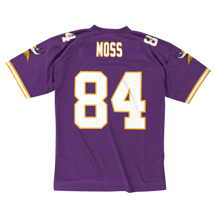 Minnesota Vikings Randy Moss Mens Legacy Jersey Purple S, Purple, rebel_hi-res