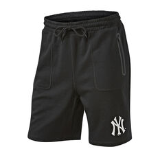 New York Yankees Mens Champlain Shorts Black S, Black, rebel_hi-res