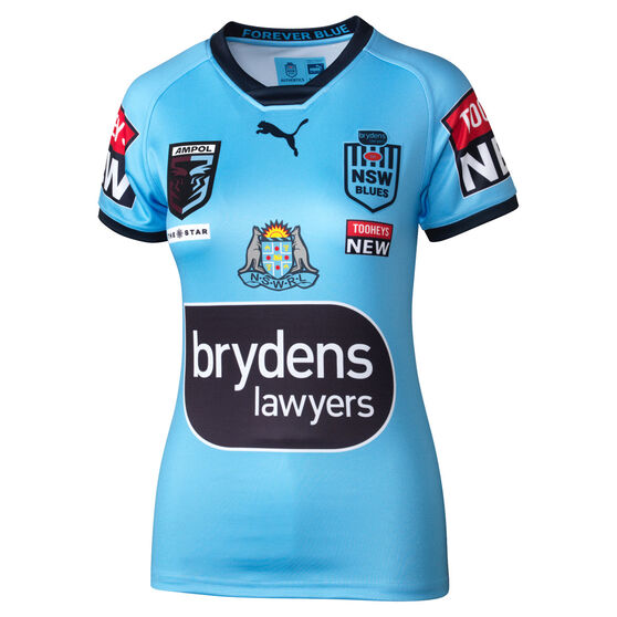 NSW Blues State of Origin 2022 Womens Home Jersey, , rebel_hi-res