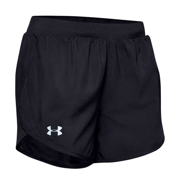 Under Armour Womens Fly By 2.0 Shorts Black XS | Rebel Sport