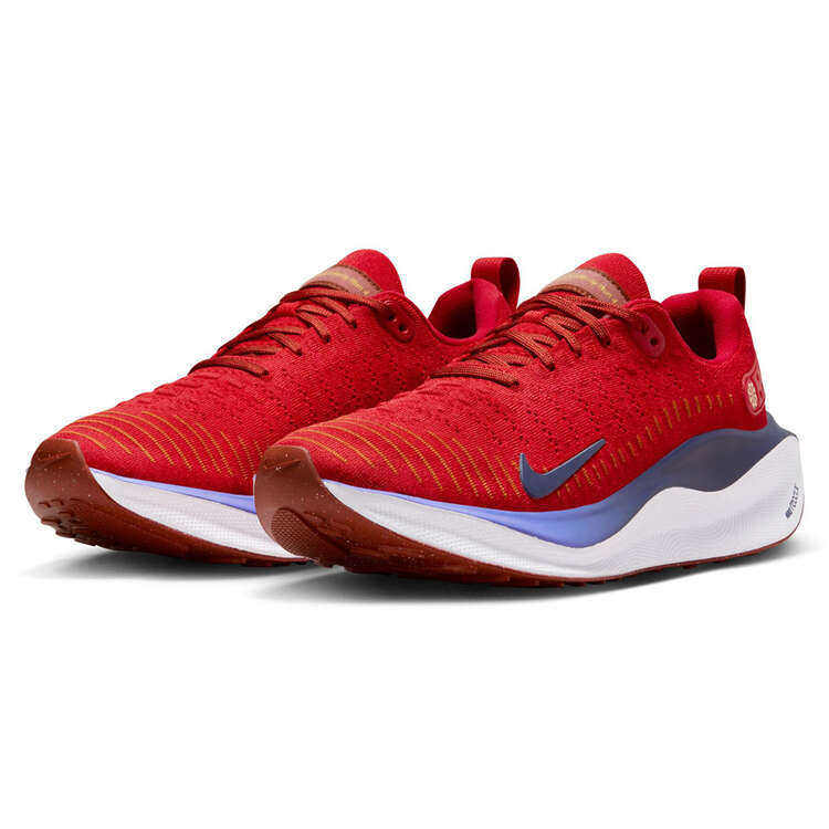 Nike InfinityRN 4 Mens Running Shoes, Red/Blue, rebel_hi-res