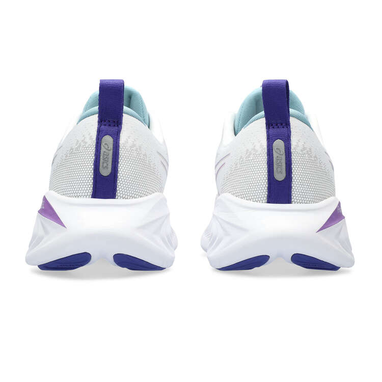 Asics GEL Cumulus 25 Womens Running Shoes, White/Purple, rebel_hi-res