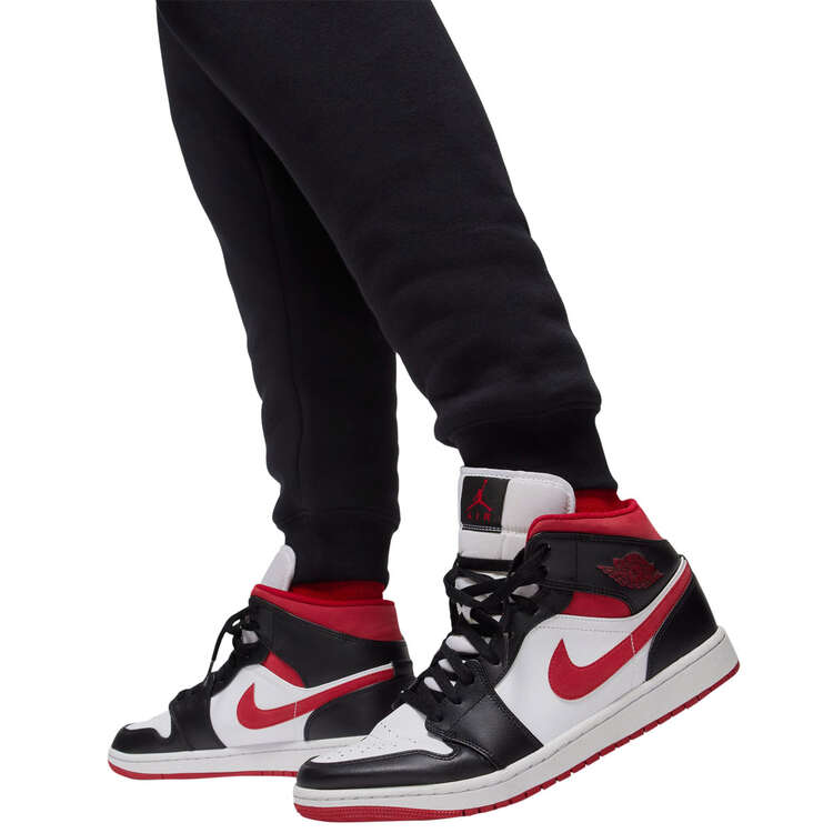 Jordan Essentials Mens Fleece Baseline Pants, Black, rebel_hi-res