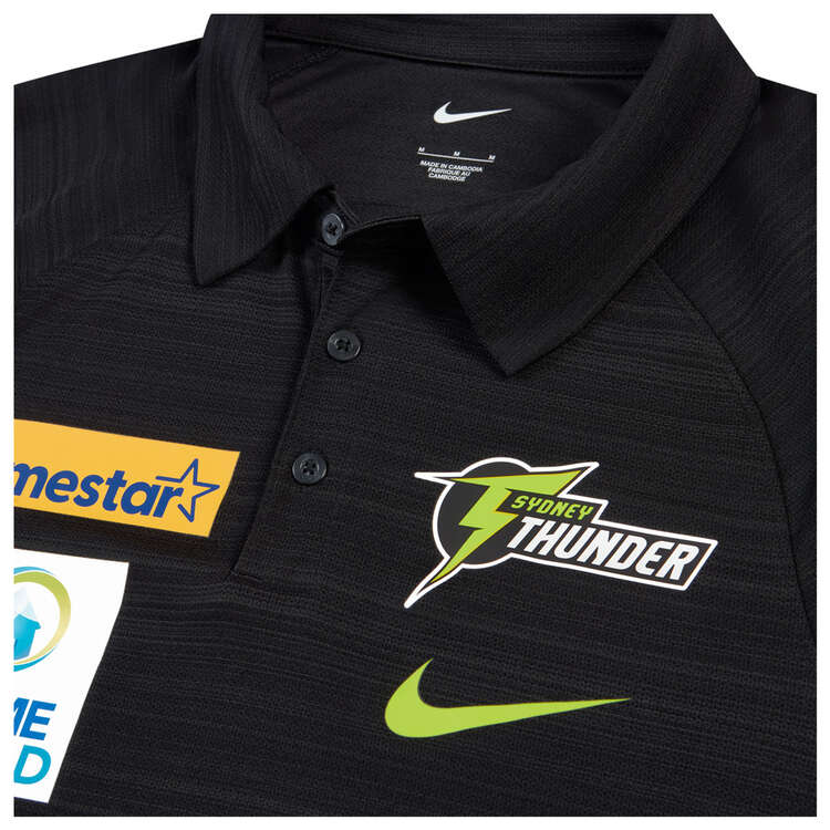 Nike Mens Sydney Thunder 2023/24 Media Polo, , rebel_hi-res