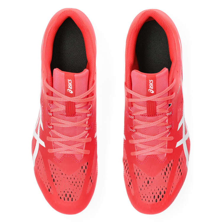 Asics Hyper MD 8 Track Shoes, Pink/White, rebel_hi-res