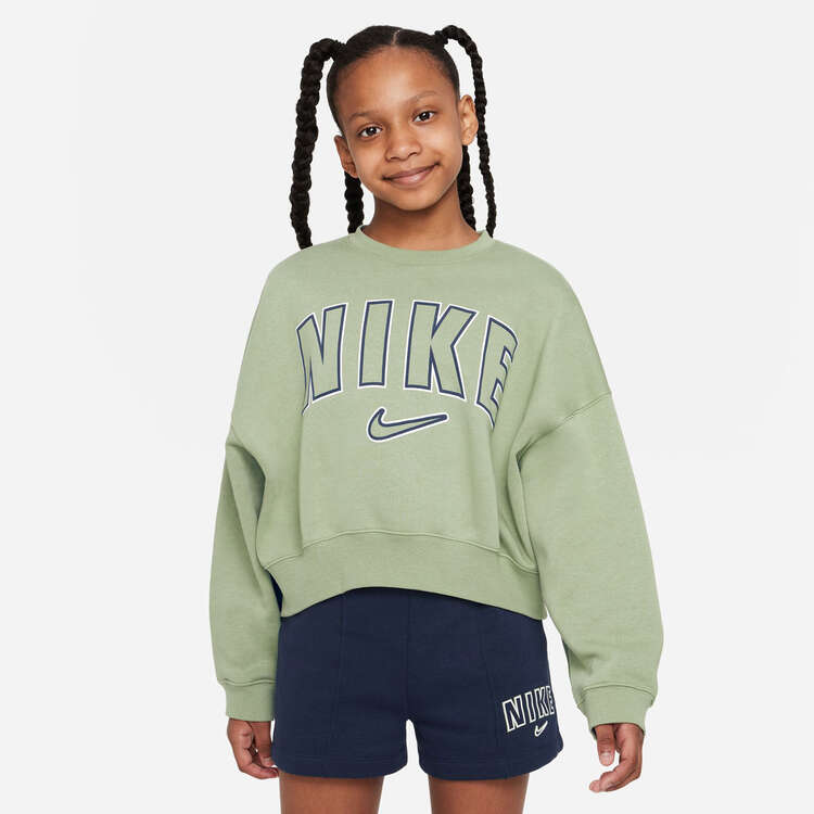 Nike Girls Sportswear Trend Fleece Sweatshirt, , rebel_hi-res