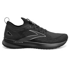 Brooks Levitate StealthFit 5 Mens Running Shoes Black/Grey US 8, Black/Grey, rebel_hi-res