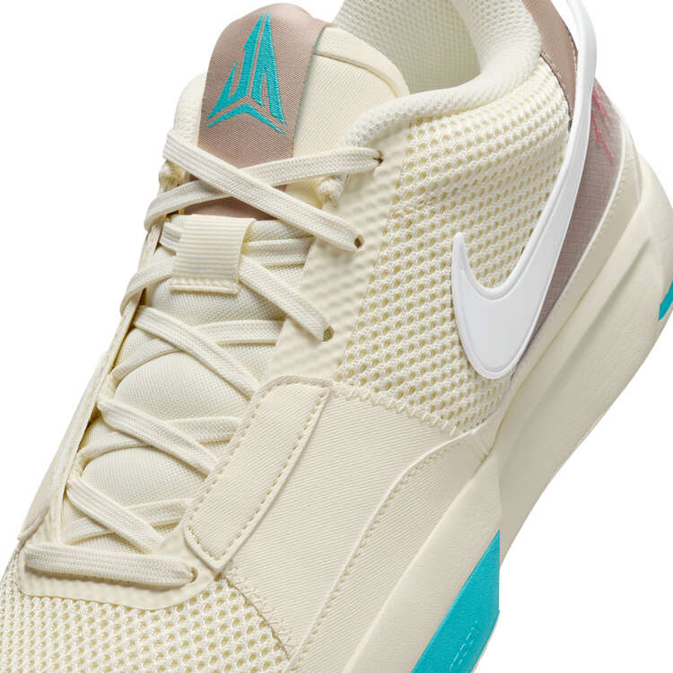 Nike Ja 1 Basketball Shoes, White/Khaki, rebel_hi-res