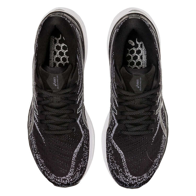 Asics GEL Kayano 29 Mens Running Shoes Black/White US 7, Black/White, rebel_hi-res