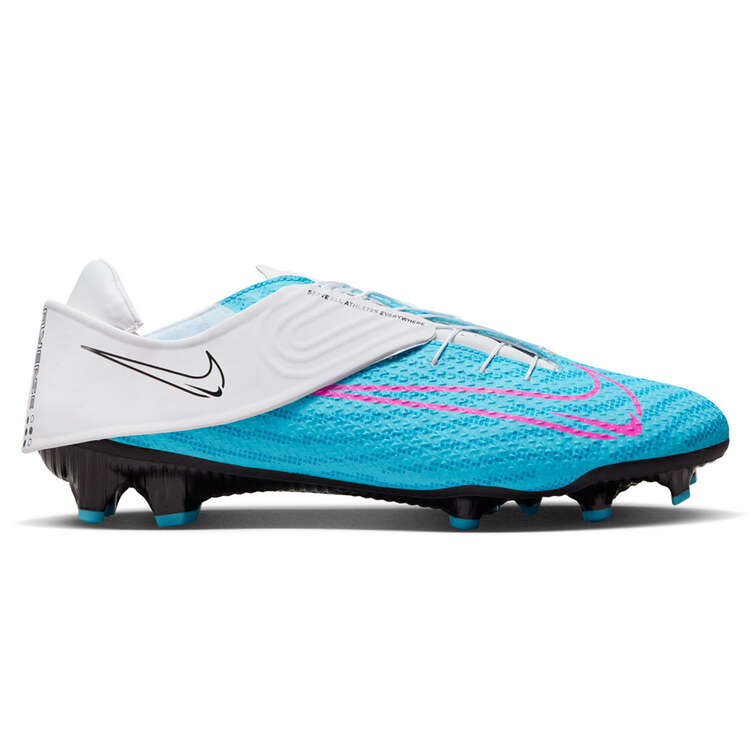 Nike Phantom GT2 Academy FlyEase Football Boots Blue/Pink US Mens 5 / Womens 6.5, Blue/Pink, rebel_hi-res