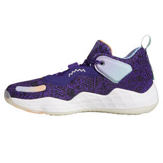 adidas D.O.N. Issue 3 Basketball Shoes Purple US 7, Purple, rebel_hi-res