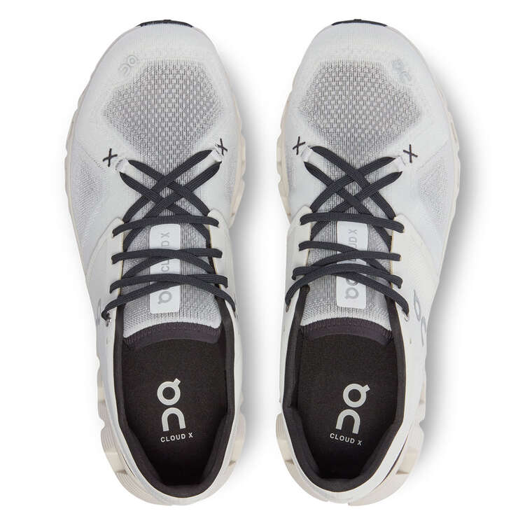On Cloud X 3 Mens Training Shoes White/Black US 12, White/Black, rebel_hi-res