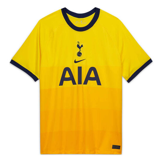 Tottenham Hotspur 2020/21 Mens Third Jersey Yellow | Rebel Sport