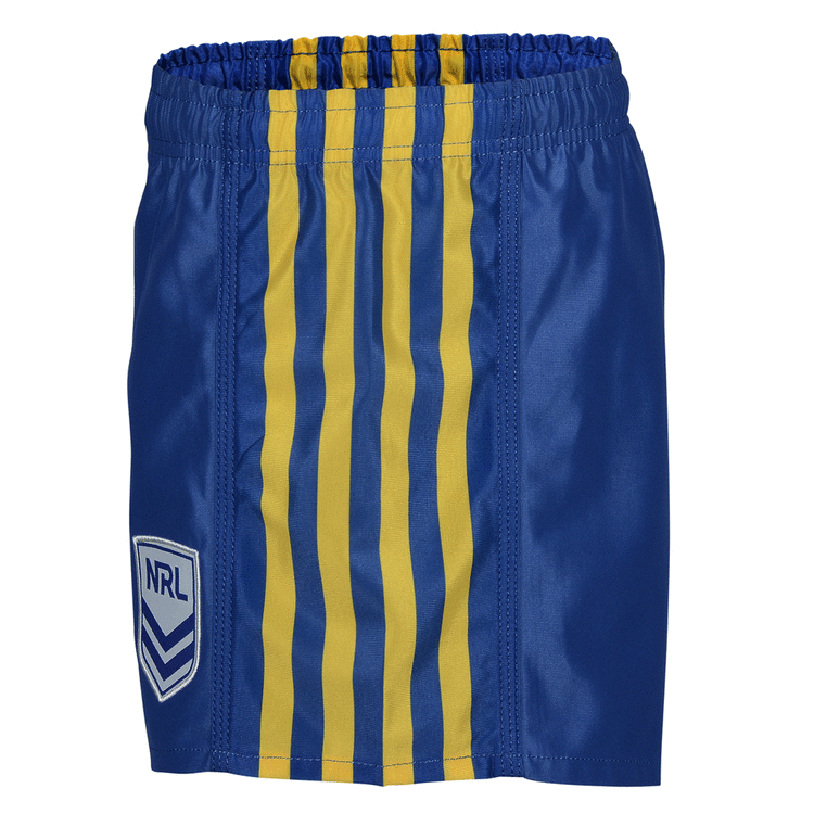 Parramatta Eels Mens Home Supporter Shorts Blue S, Blue, rebel_hi-res