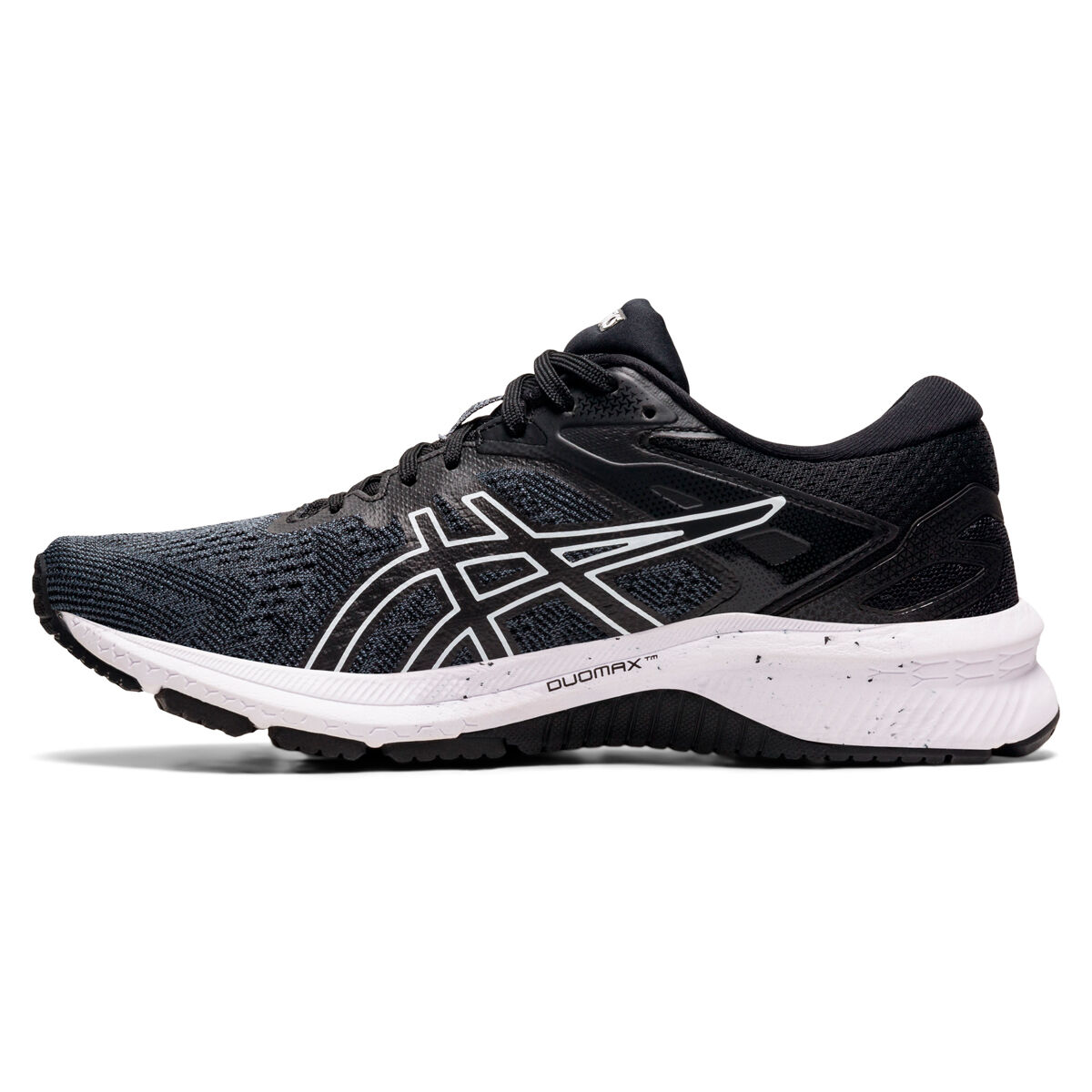black and white womens asics shoes
