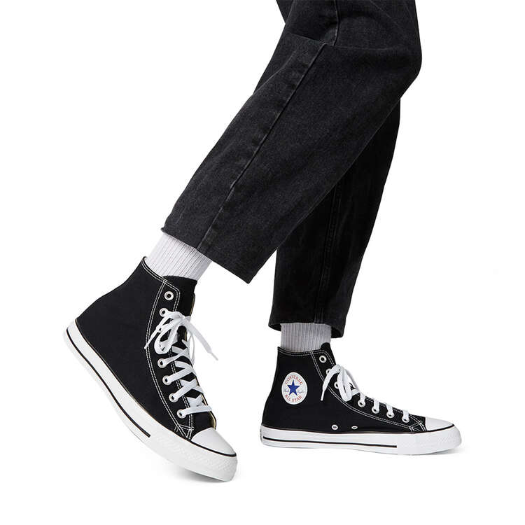 Converse Chuck Taylor All Star Hi Top Casual Shoes Black/White US Mens 13 / Womens 15, Black/White, rebel_hi-res