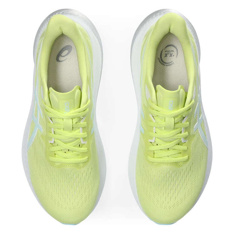 Asics GT 2000 12 Womens Running Shoes, Yellow/Blue, rebel_hi-res
