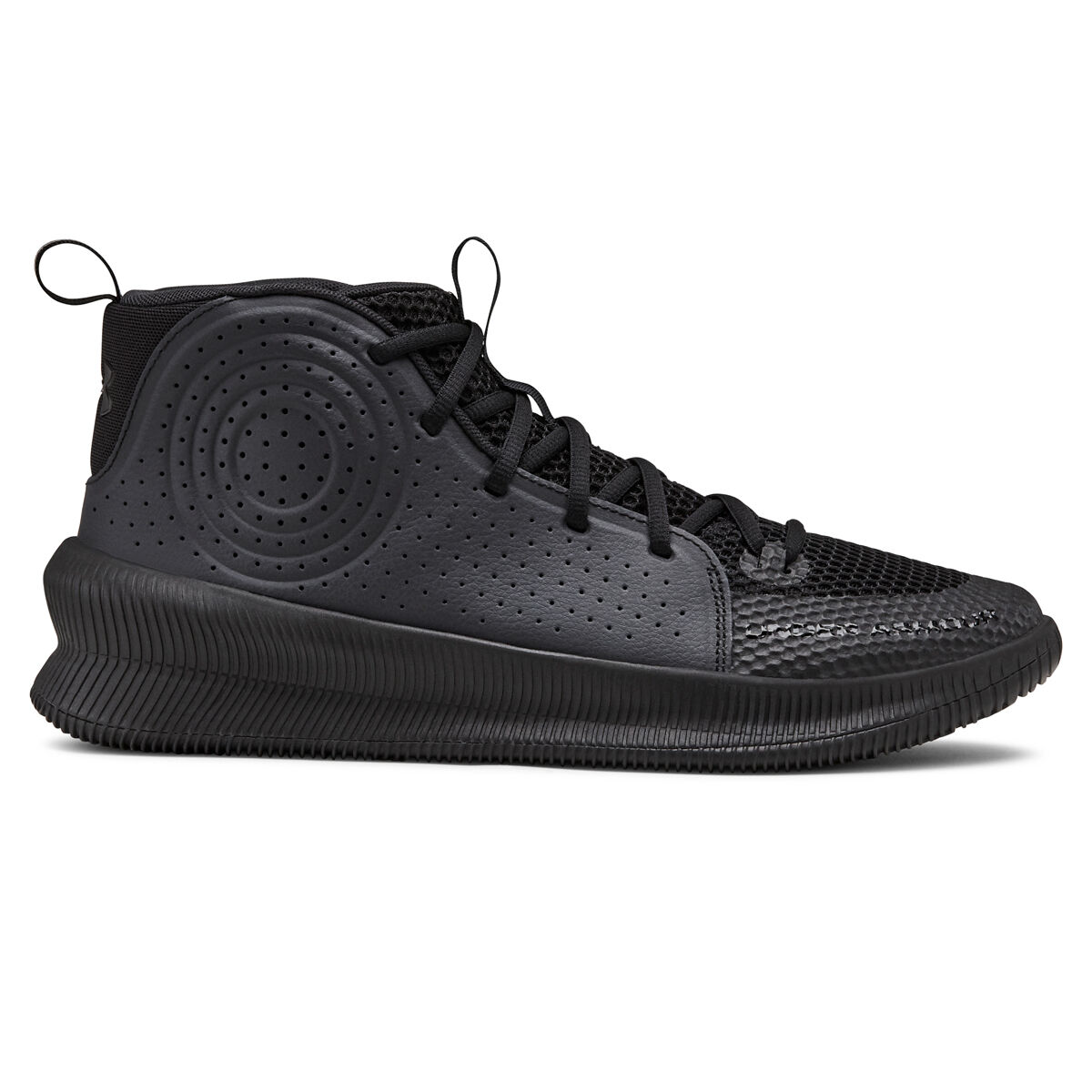 all black basketball shoes