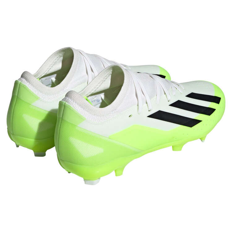 adidas X Crazyfast .3 Football Boots, White/Black, rebel_hi-res